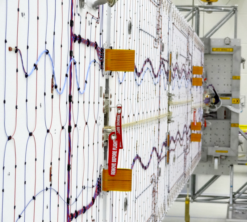 Illustration for article titled Have You Ever Seen Spacecraft Solar Panels From Behind?